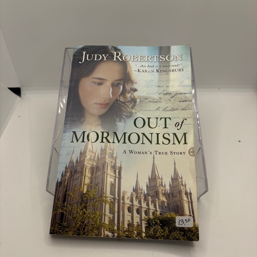 Out of Mormonism Judy Robertson‎ Christian Book A Womans True Story Religion